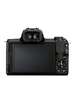 EOS M50 Mark II Mirrorless Digital Camera With 15-45mm Lens Black