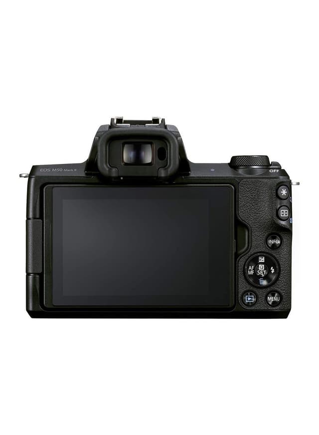 EOS M50 Mark II Mirrorless Digital Camera With 15-45mm Lens Black